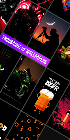 Amoled Pro Wallpapers 3.1 APK + Mod (Unlocked / Premium) for Android