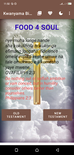Android application Oshikwanyama Bible | Kwanyama screenshort