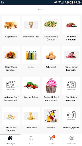 Android application Kahta Online Market screenshort