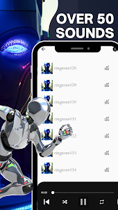 Robot ringtone app