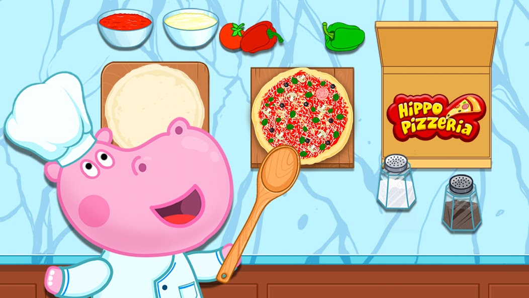 Pizza maker. Cooking for kids v1.4.8 APK + Mod [Unlimited money][Unlocked] for Android