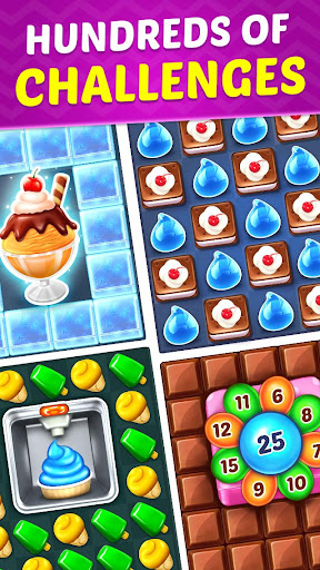 Ice Cream Paradise - Match 3 Puzzle Adventure  screenshots 5