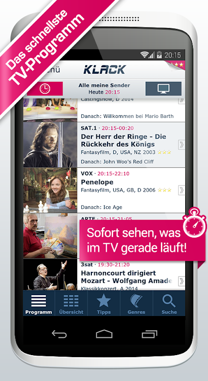 KLACK TV-Programm (Tablet) - 1.4.13 - (Android)