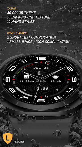 Wear Watch Face 058 Screen 3