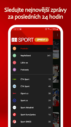 Sport zprávy - Český Sport Screen 3