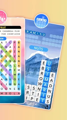 Word Search : Brain Training - Screenshot 2