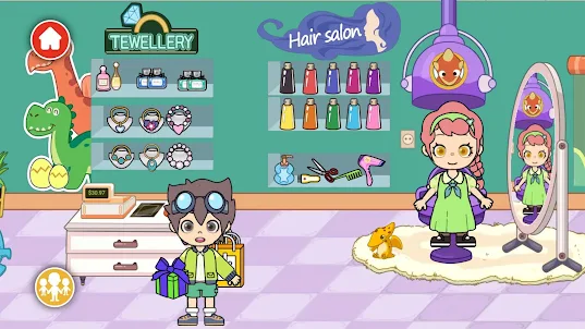 Dokky Life: Hair Salon Games