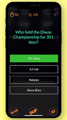 Fan Quiz For WWE Wrestling 202 - Screenshot 2