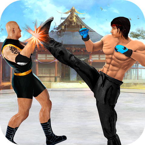 Kung Fu Helden Kämpfen 
