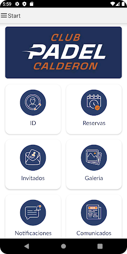 Club Padel Calderon Screen 2