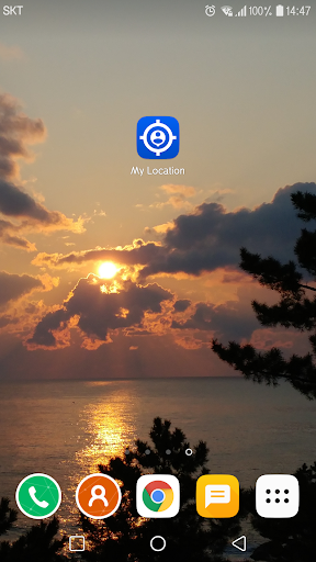 Android application My Locations - share your loca screenshort