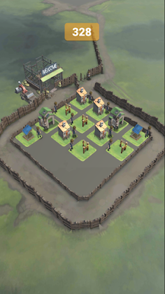 2048 Merge 3D Buildings - Screenshot 2