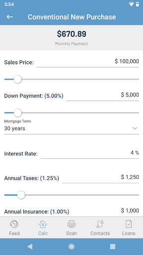 OnTo Mortgage Screen 3