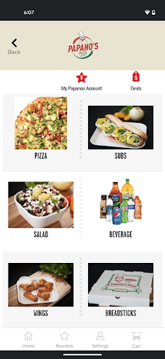 Papano’s Pizza Screen 2