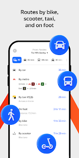 Yandex Maps and Navigator Bildschirmfoto