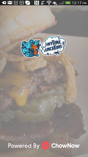 Android application Anytime, Lunchtime! screenshort