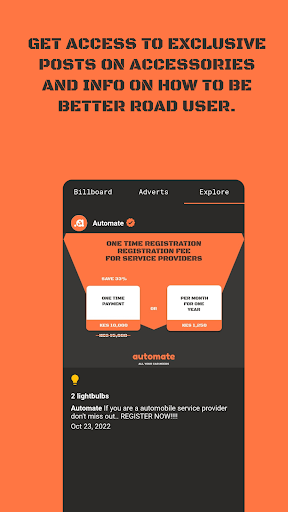 Android application Automate Kenya screenshort