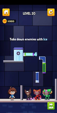 Huggy Water Pipe Puzzle - Screenshot 4