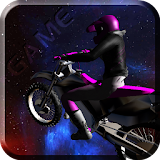 Space Motorbike Glass Driving icon