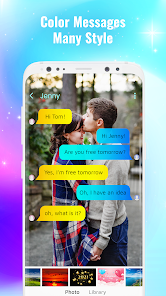 Captura de Pantalla 3 Messenger - SMS Messages android