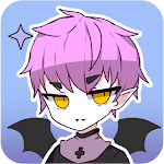 Cover Image of Descargar BatDoll Dress up chibi boy anime avatar maker game 0.8 APK