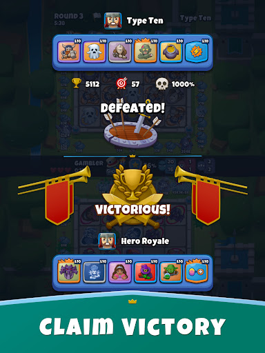 Hero Royale: PvP Tower Defense - Strategy - games