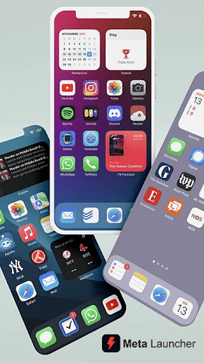 Meta Launcher PRO - iOS 15