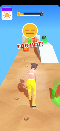 Weather Runner: Dress Up Screen 2