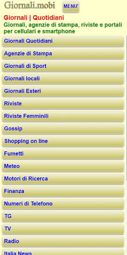 Giornali.mobi Screen 3