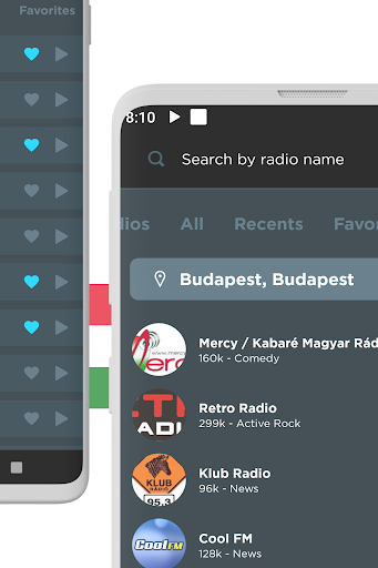 Radio Hungary online Screenshot 3 - AppWisp.com