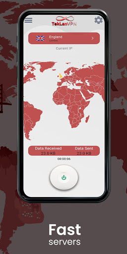 Android application TekLan VPN screenshort