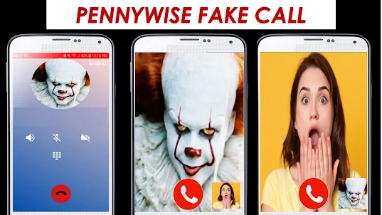 Pennywise Fake Call Horror
