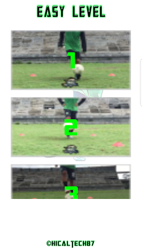 Soccer Footwork Training Screen 2