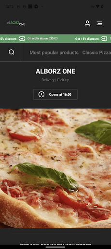 Android application ALBORZ ONE screenshort