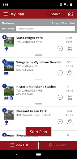 Screenshot of Visit Goodlettsville