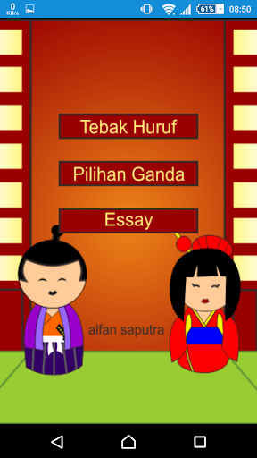 Modul Interaktif Bahasa Jepang Screen 3