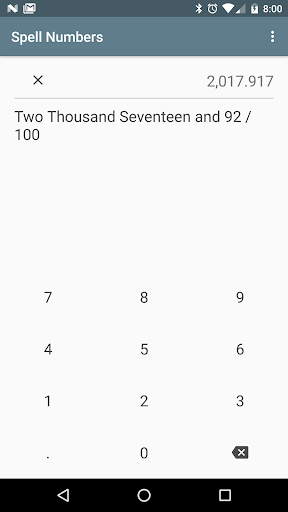 Spell Numbers - check helper Screen 2
