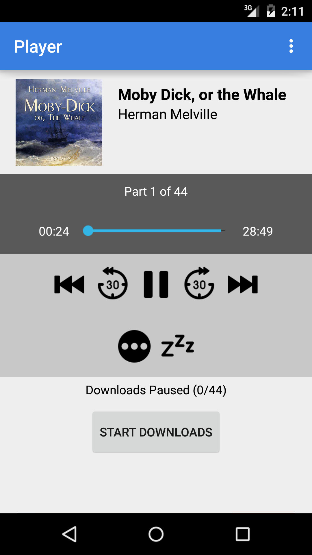 Android application Audiobooks screenshort