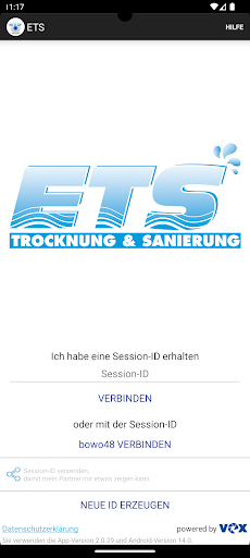 Android application ETS-eye screenshort