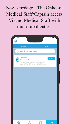 Android application VIKAND Connect screenshort