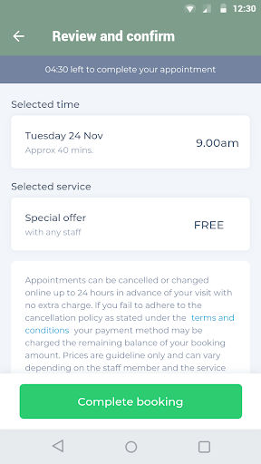 Skinfiniti clinic Screen 3