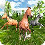 Cover Image of Download Jungle Horse Family Simulator: Fun Horse Games 3 APK