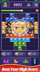 Block 99 Go : Gem Puzzle apkdebit screenshots 4