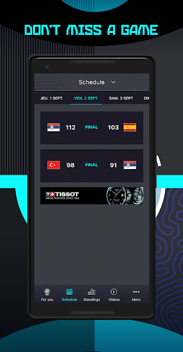 FIBA EuroBasket Qualifiers Screen 3
