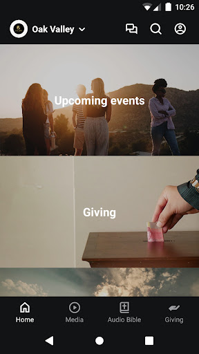Android application Oak Valley Church - Oakdale screenshort