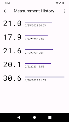Breaths Per Minute Screen 3
