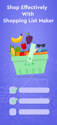 Android application Grocery & Shopping List Maker screenshort