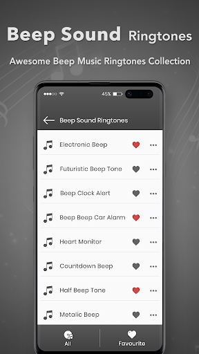 Beep Sound Ringtone Screen 2