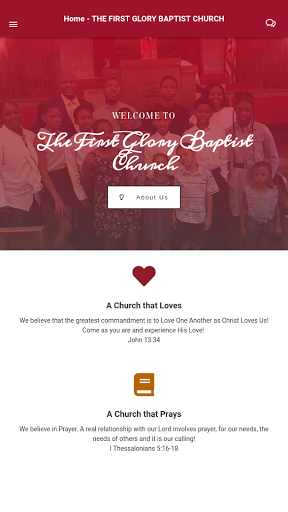 First Glory Missionary Baptist Screen 2