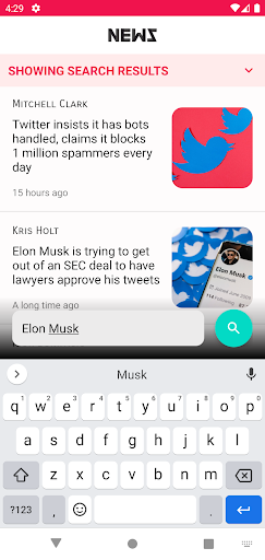 News Demo - A Demo App of News Screen 2